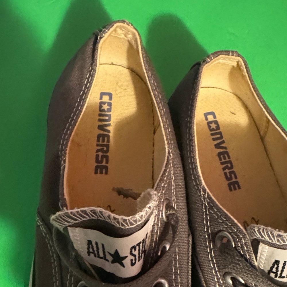 Converse All Star Low Top Sneakers — Charcoal Gray - Picture 4 of 17